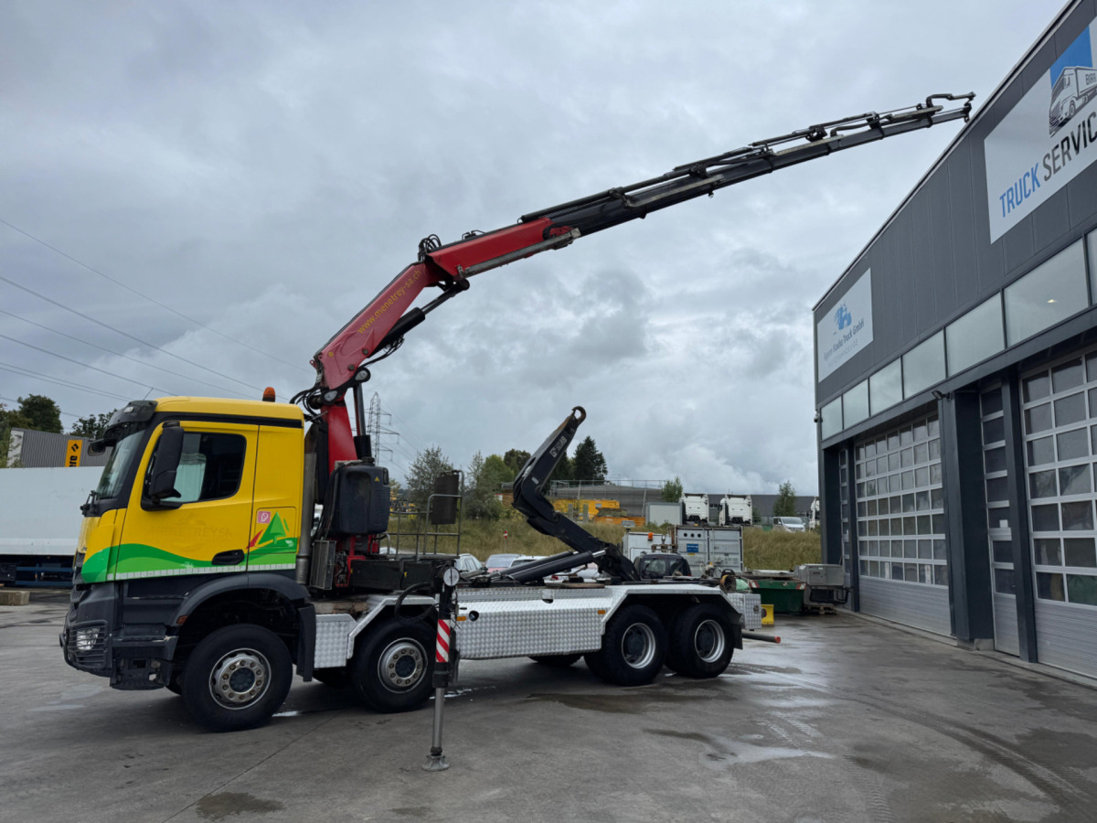 Leasing de MERCEDES Arocs 3248 8x4 Fassi 315-7 mit Hiab 21T MERCEDES Arocs 3248 8x4 Fassi 315-7 mit Hiab 21T: Foto 12