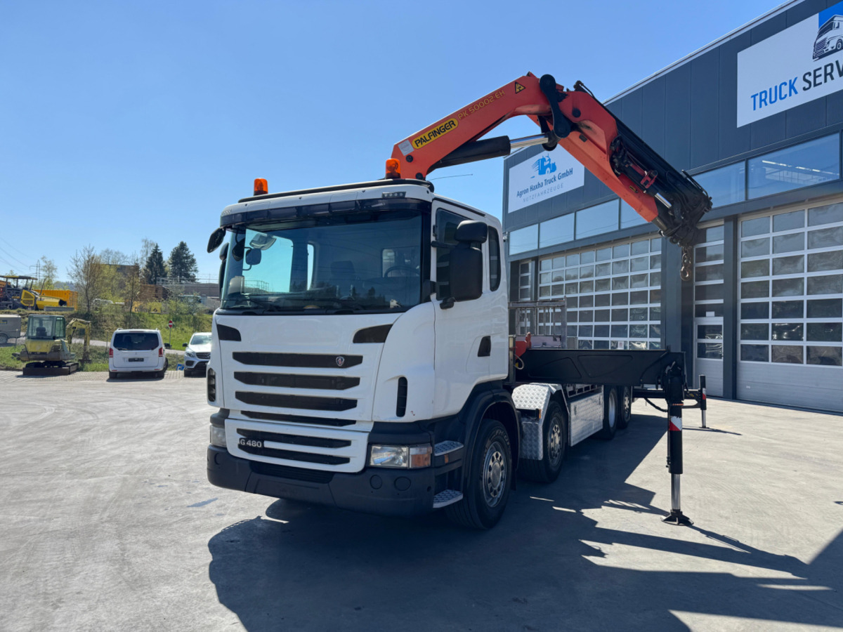 SCANIA G480 8x2 Palfinger 50002-6 - Camion cu macara: Foto 1 SCANIA G480 8x2 Palfinger 50002-6 - Camion cu macara: Foto 1