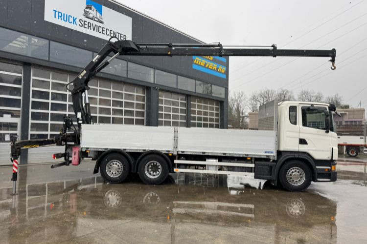 Scania G440 6x2 Hiab 166-3 - Camion cu macara, Camion basculantă: Foto 4 Scania G440 6x2 Hiab 166-3 - Camion cu macara, Camion basculantă: Foto 4
