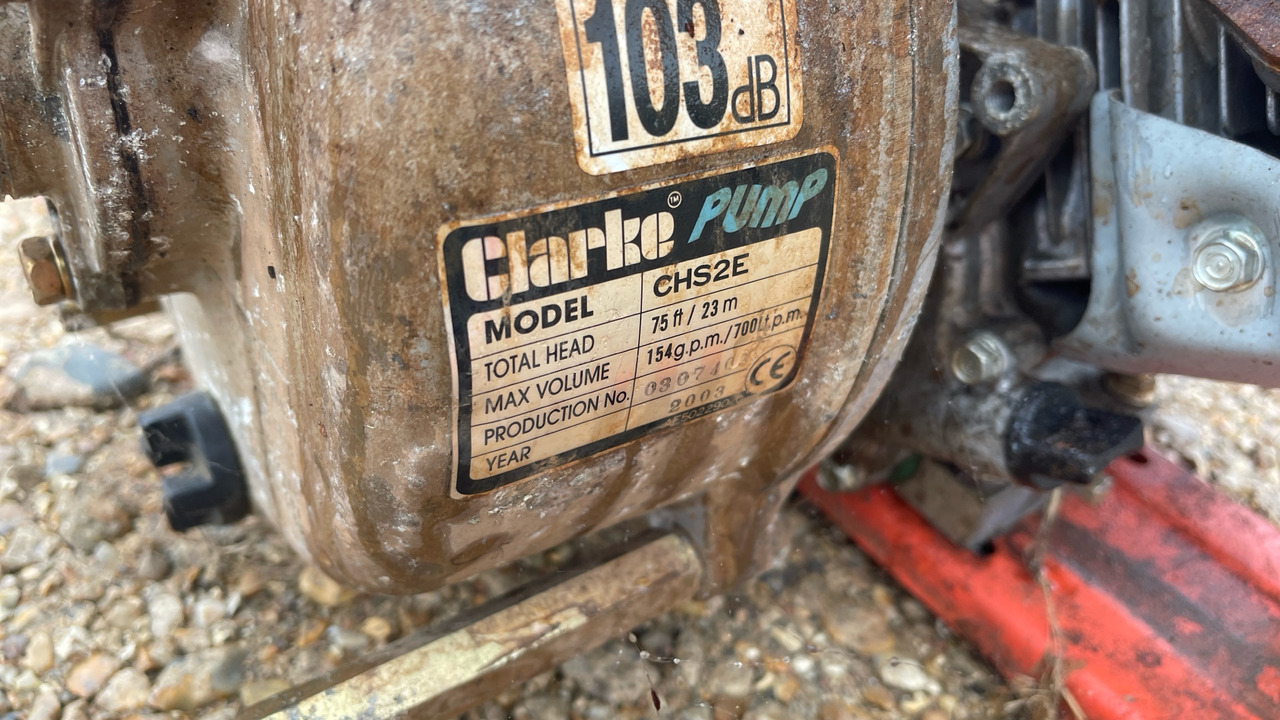 CLARKE CHS2E WATER PUMP - Echipamente de constructii: Foto 3 CLARKE CHS2E WATER PUMP - Echipamente de constructii: Foto 3