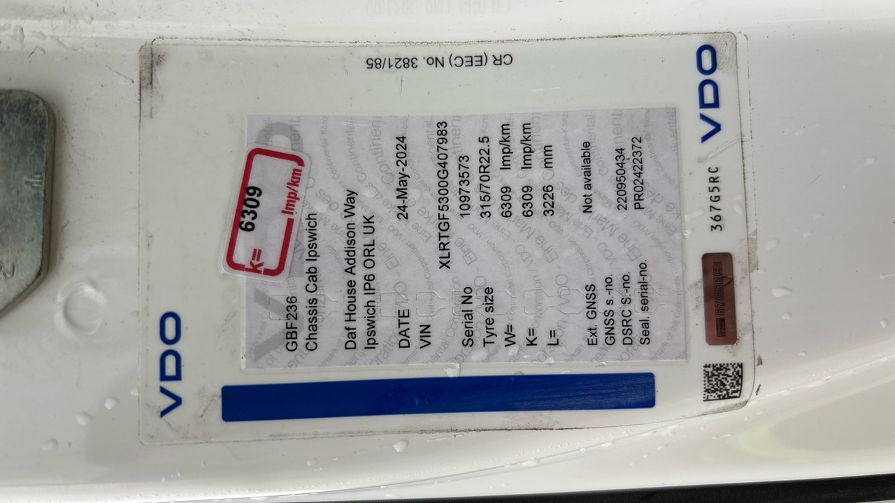 Cap tractor DAF XF  530: Foto 11