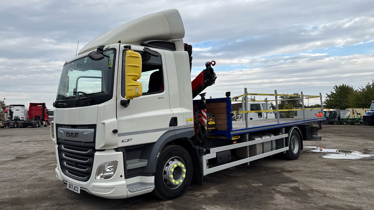 DAF CF 410 - Camion platformă, Camion cu macara: Foto 3 DAF CF 410 - Camion platformă, Camion cu macara: Foto 3