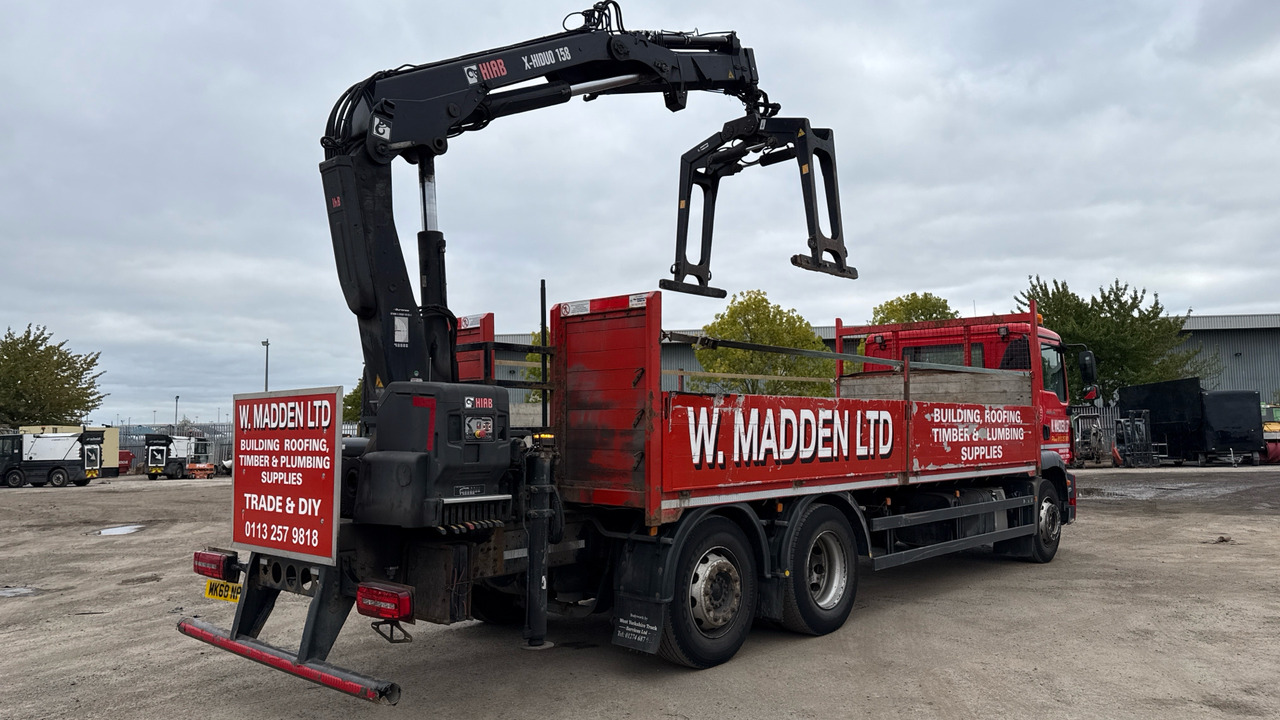 MAN TG-M 26.320 - Camion platformă, Camion cu macara: Foto 4 MAN TG-M 26.320 - Camion platformă, Camion cu macara: Foto 4