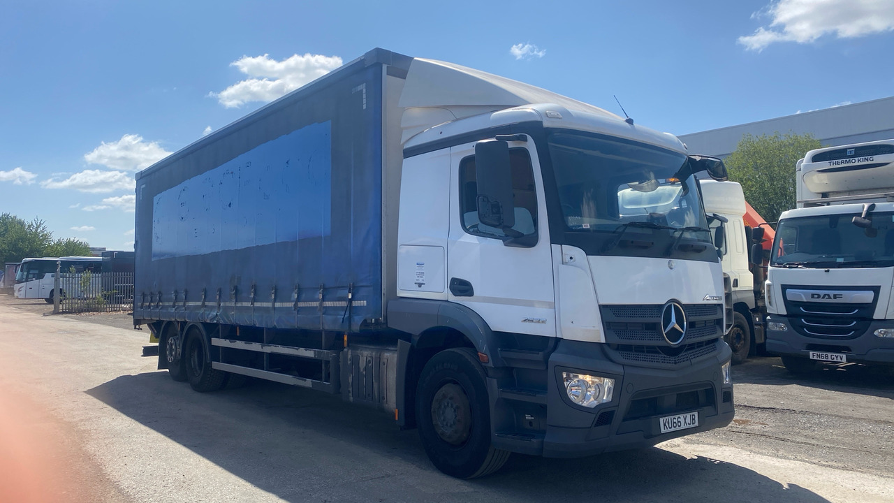 MERCEDES-BENZ ACTROS 2532 - Camion cu prelată: Foto 1 MERCEDES-BENZ ACTROS 2532 - Camion cu prelată: Foto 1