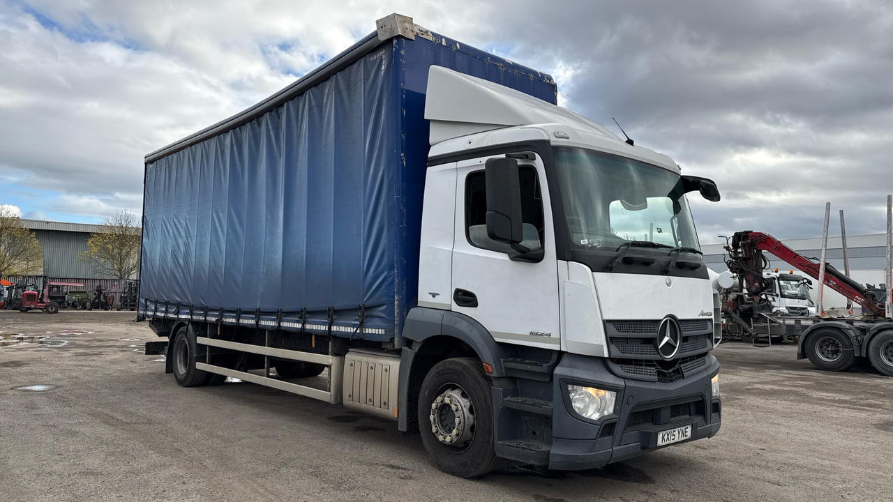 MERCEDES-BENZ ANTOS 1824 - Camion cu prelată: Foto 1 MERCEDES-BENZ ANTOS 1824 - Camion cu prelată: Foto 1