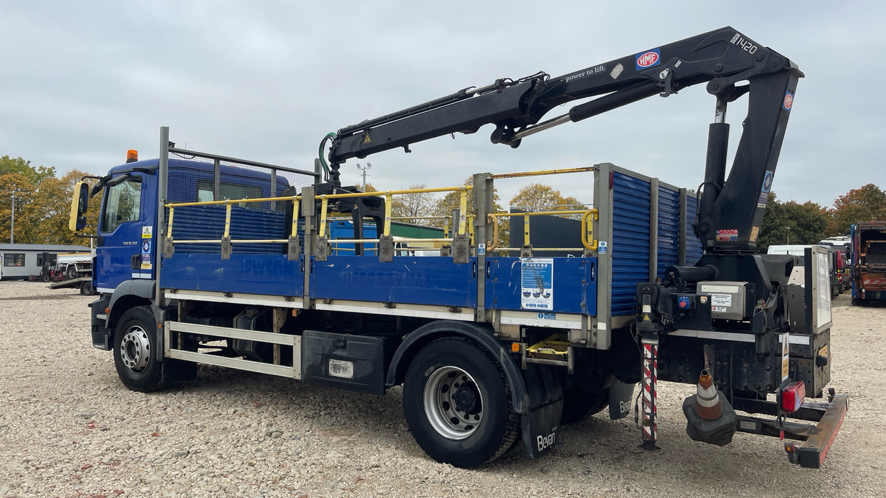 Man TGM 18.250 - Camion platformă, Camion cu macara: Foto 3 Man TGM 18.250 - Camion platformă, Camion cu macara: Foto 3