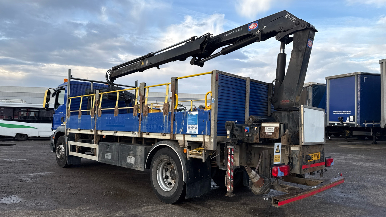 Man TGM 18.250 - Camion platformă, Camion cu macara: Foto 3 Man TGM 18.250 - Camion platformă, Camion cu macara: Foto 3