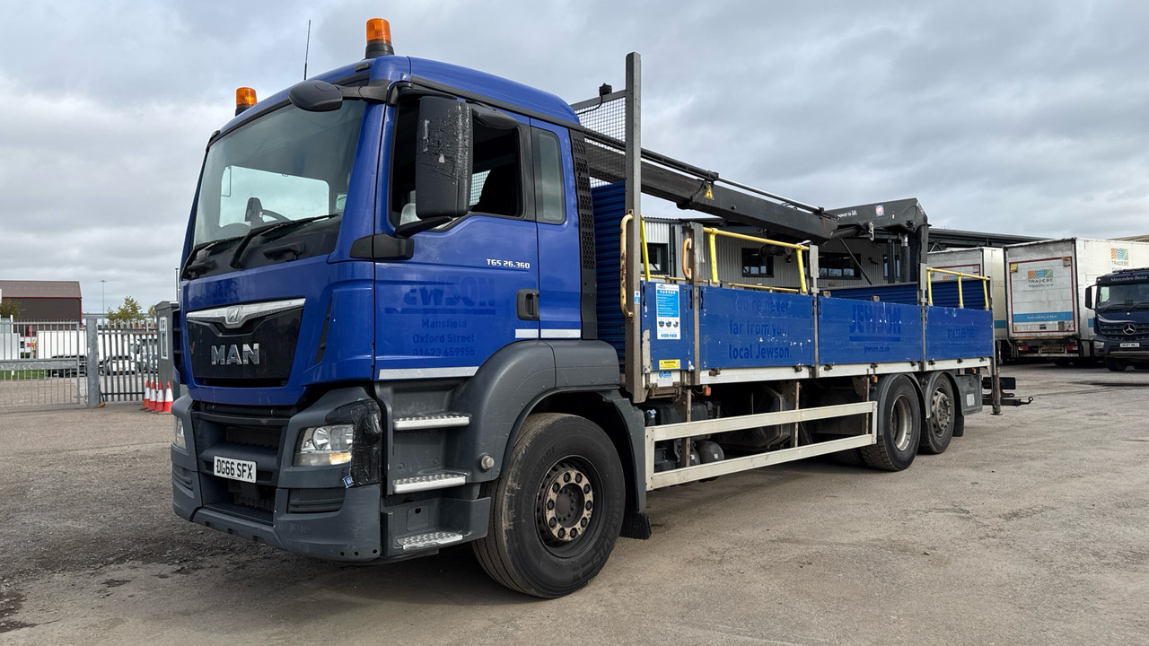 Man TGS 26.360 - Camion platformă, Camion cu macara: Foto 2 Man TGS 26.360 - Camion platformă, Camion cu macara: Foto 2