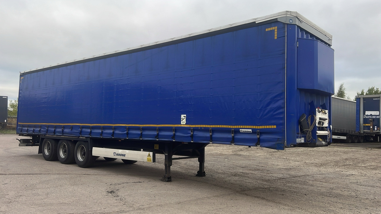 KRONE CURTAINSIDE EUROLINER - Remorcă: Foto 1 KRONE CURTAINSIDE EUROLINER - Remorcă: Foto 1