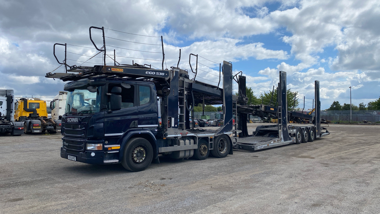 SCANIA P 410 - Camion transport auto: Foto 2 SCANIA P 410 - Camion transport auto: Foto 2