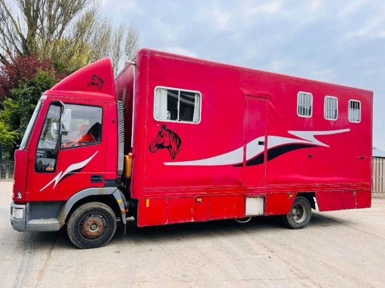 Kamper 2w1 Koniwoz IVECO CARGO - Camion transport cai: Foto 1 Kamper 2w1 Koniwoz IVECO CARGO - Camion transport cai: Foto 1