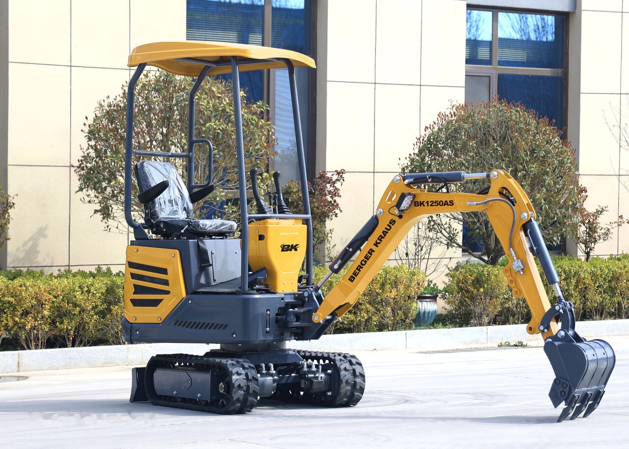Berger Kraus BK1250AS excavator minikoparka Nowa KUBOTA - Mini excavator: Foto 1 Berger Kraus BK1250AS excavator minikoparka Nowa KUBOTA - Mini excavator: Foto 1