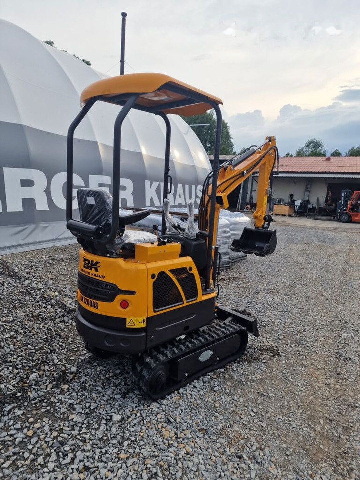 Berger Kraus Nowy BERGER KRAUS BK1200AS KUBOTA skrętne ramie Minikoparka + ze - Mini excavator: Foto 4 Berger Kraus Nowy BERGER KRAUS BK1200AS KUBOTA skrętne ramie Minikoparka + ze - Mini excavator: Foto 4