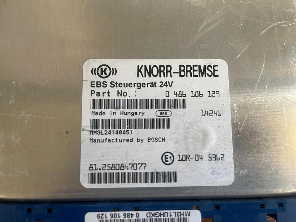MAN Knorr-bremse EBS Steuergerät 81.25808.7077 - Calculator de bord pentru Camion: Foto 3 MAN Knorr-bremse EBS Steuergerät 81.25808.7077 - Calculator de bord pentru Camion: Foto 3