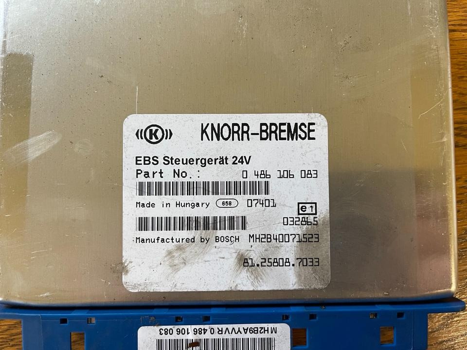 MAN TGX TGL Knorr-Bremse EBS Elektronik 81258087033 - Calculator de bord pentru Camion: Foto 2 MAN TGX TGL Knorr-Bremse EBS Elektronik 81258087033 - Calculator de bord pentru Camion: Foto 2