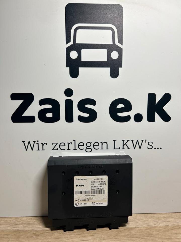 MAN EU6 Continental Elektronik PTM Steuergerät 81.25805-7143 - Piesă de schimb: Foto 1 MAN EU6 Continental Elektronik PTM Steuergerät 81.25805-7143 - Piesă de schimb: Foto 1