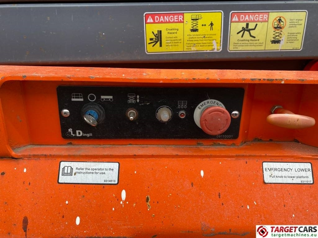 Platforma foarfeca Dingli JCPT1612DC Electric Scissor Work Lift 1570cm: Foto 11