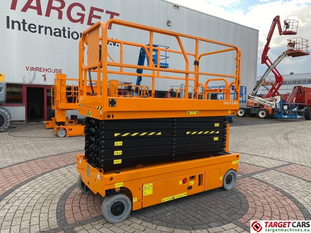 Hangcha 160XENS Electric 160 Scissor Work Lift 1570cm NEW - Platforma foarfeca: Foto 1 Hangcha 160XENS Electric 160 Scissor Work Lift 1570cm NEW - Platforma foarfeca: Foto 1