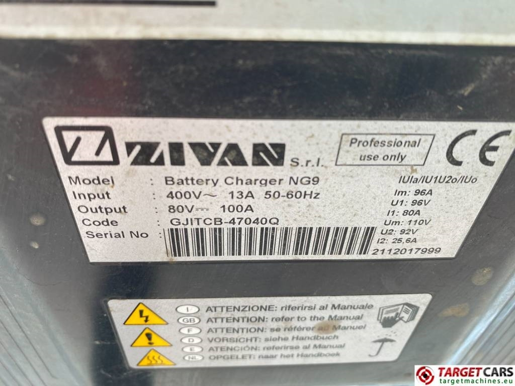 Electrostivuitor Hangcha CPD35 Electric A35 Forklift Electric 3.5T 480cm: Foto 34