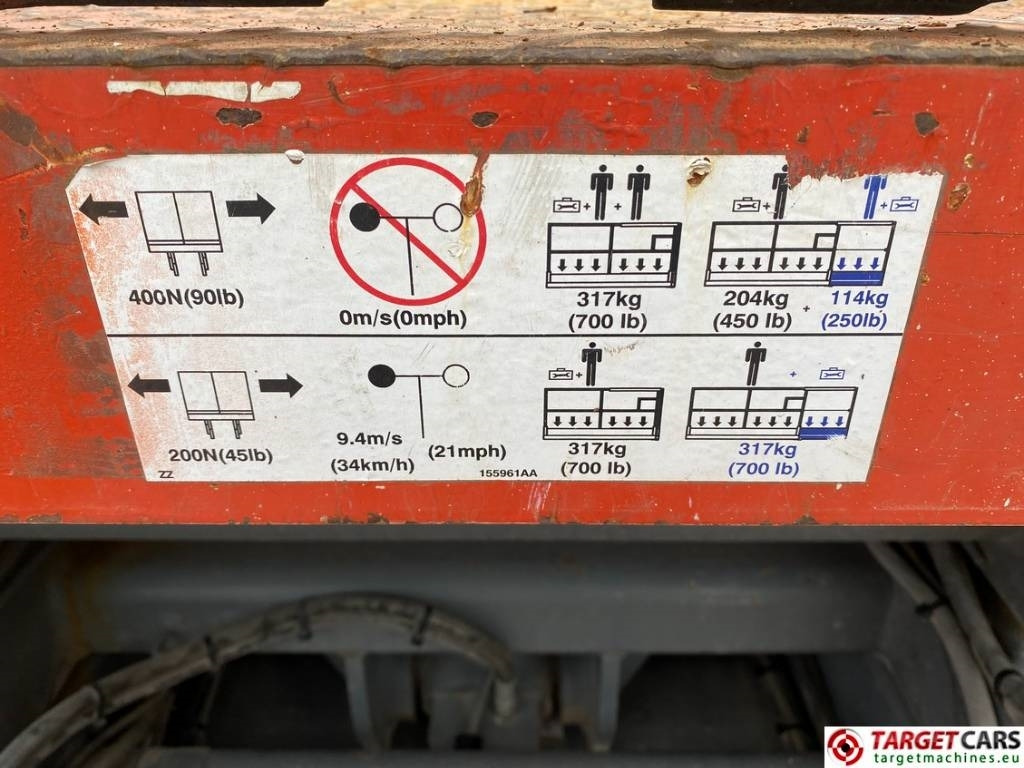 Platforma foarfeca SkyJack SJIII-4632 Electric 4632 Scissor Work Lift 1170cm: Foto 25