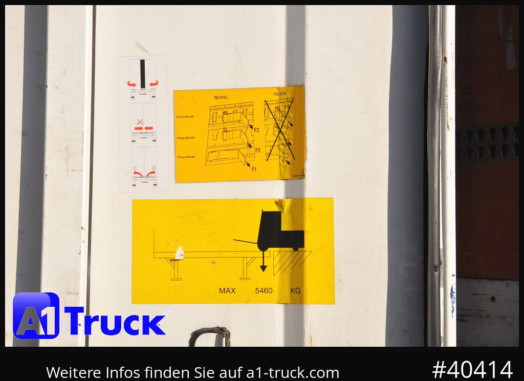 KRONE BDF 7,45 Wechselbrücke, Portaltür, Holzverkleidung innen - Alte utilaje: Foto 4 KRONE BDF 7,45 Wechselbrücke, Portaltür, Holzverkleidung innen - Alte utilaje: Foto 4