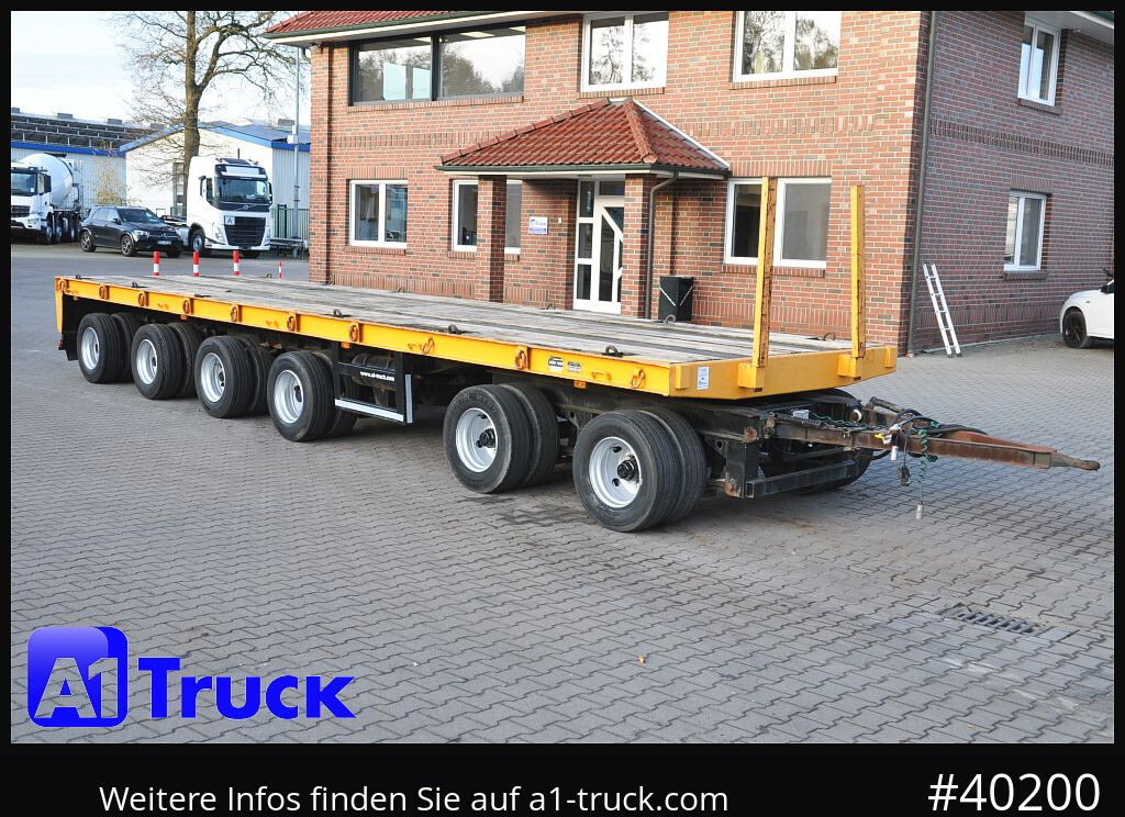 GOLDHOFER 6achs Plattform, Ballast, 60to., Schwerlast, - Remorcă transport agabaritic: Foto 1 GOLDHOFER 6achs Plattform, Ballast, 60to., Schwerlast, - Remorcă transport agabaritic: Foto 1