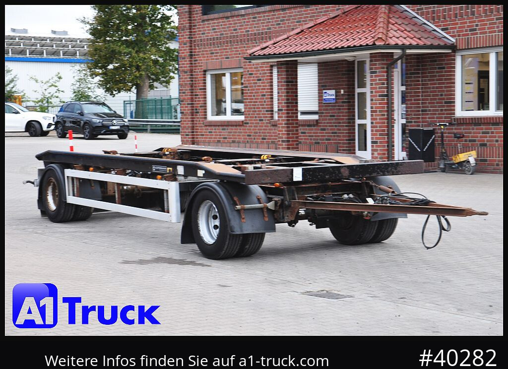 HUEFFERMANN HAR 1870 Luft, SAF - Remorcă abroll/ Skiploader: Foto 1 HUEFFERMANN HAR 1870 Luft, SAF - Remorcă abroll/ Skiploader: Foto 1