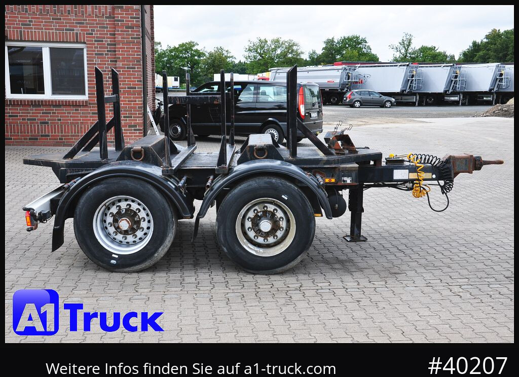Remorcă platformă HUEFFERMANN HTA1800, Ballast, BPW Achsen, Luft: Foto 8 Remorcă platformă HUEFFERMANN HTA1800, Ballast, BPW Achsen, Luft: Foto 8