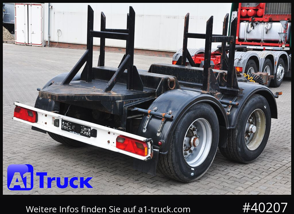 Remorcă platformă HUEFFERMANN HTA1800, Ballast, BPW Achsen, Luft: Foto 9 Remorcă platformă HUEFFERMANN HTA1800, Ballast, BPW Achsen, Luft: Foto 9