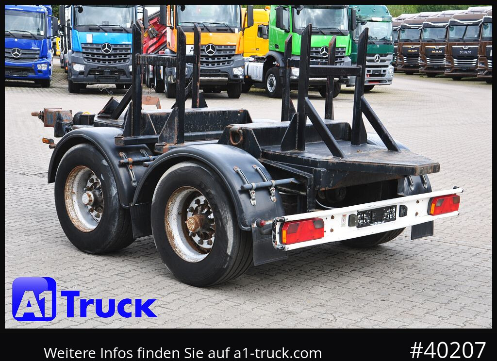 Remorcă platformă HUEFFERMANN HTA1800, Ballast, BPW Achsen, Luft: Foto 11 Remorcă platformă HUEFFERMANN HTA1800, Ballast, BPW Achsen, Luft: Foto 11