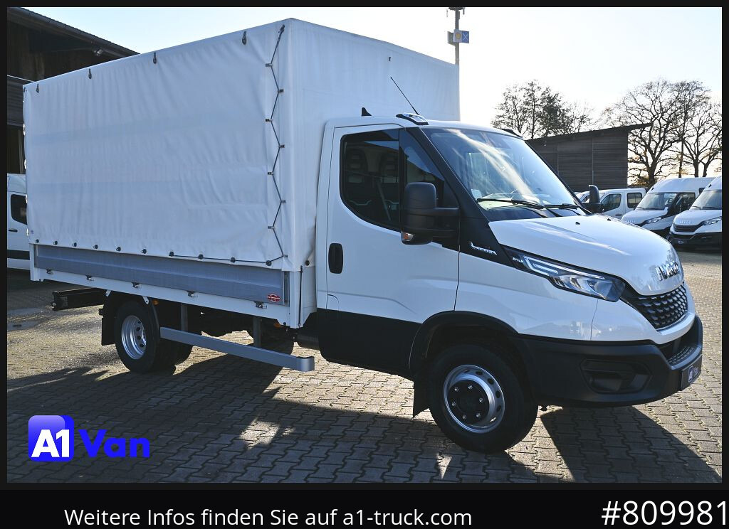 IVECO Daily 72C18 A8V Pritsche/Plane, Tempomat, AHK, Klima - Autoutilitară cu platformă: Foto 1 IVECO Daily 72C18 A8V Pritsche/Plane, Tempomat, AHK, Klima - Autoutilitară cu platformă: Foto 1
