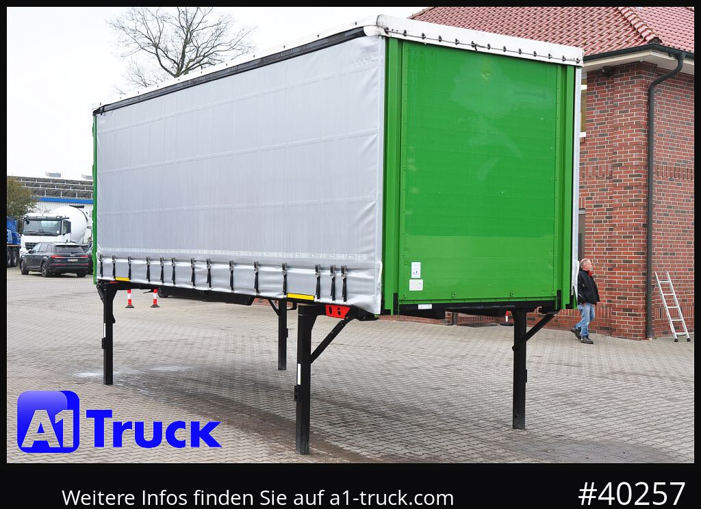 KOEGEL 7.45 BDF Wechselbrücke, neue Plane, Bordwand - Caroserie cu prelata: Foto 1 KOEGEL 7.45 BDF Wechselbrücke, neue Plane, Bordwand - Caroserie cu prelata: Foto 1