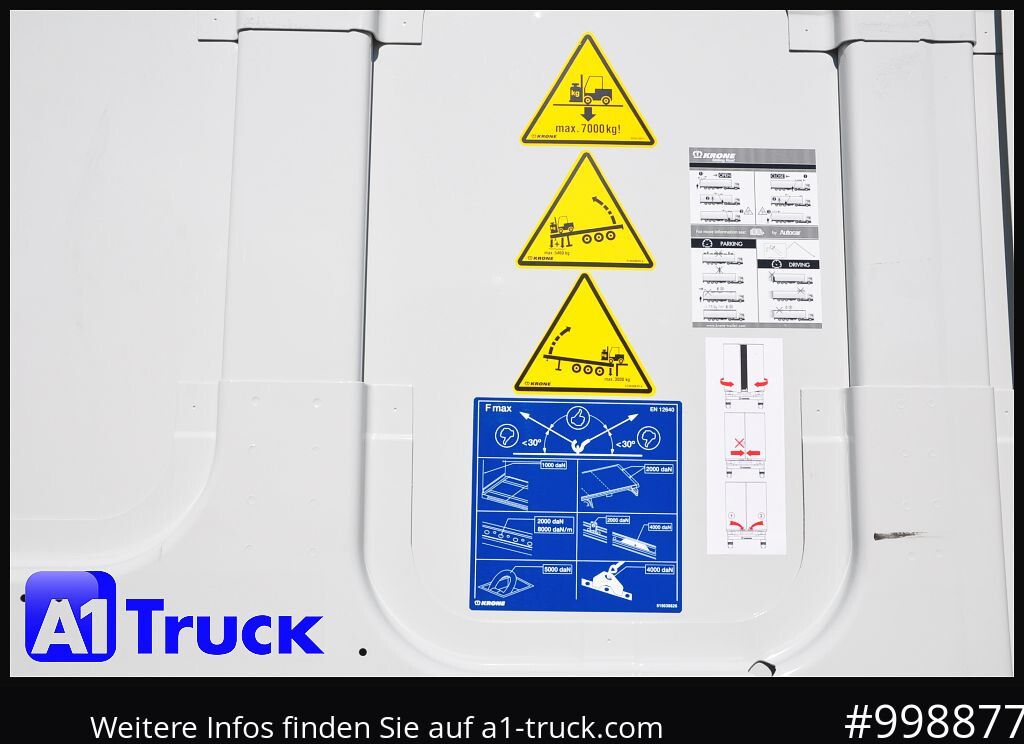 KRONE 5 x SD Tautliner, mit TPMS, NEU, sofort verfügbar, - Semiremorcă prelată: Foto 3 KRONE 5 x SD Tautliner, mit TPMS, NEU, sofort verfügbar, - Semiremorcă prelată: Foto 3