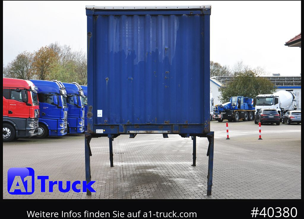 KRONE 7.45 BDF Wechselbrücke, Schiebeplane - Caroserie cu prelata: Foto 2 KRONE 7.45 BDF Wechselbrücke, Schiebeplane - Caroserie cu prelata: Foto 2