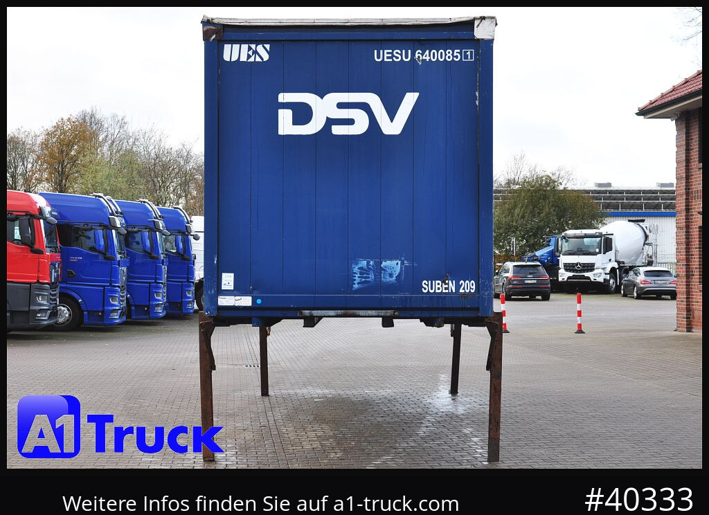 KRONE 7.45 BDF Wechselbrücke, Schiebeplane - Caroserie cu prelata: Foto 2 KRONE 7.45 BDF Wechselbrücke, Schiebeplane - Caroserie cu prelata: Foto 2