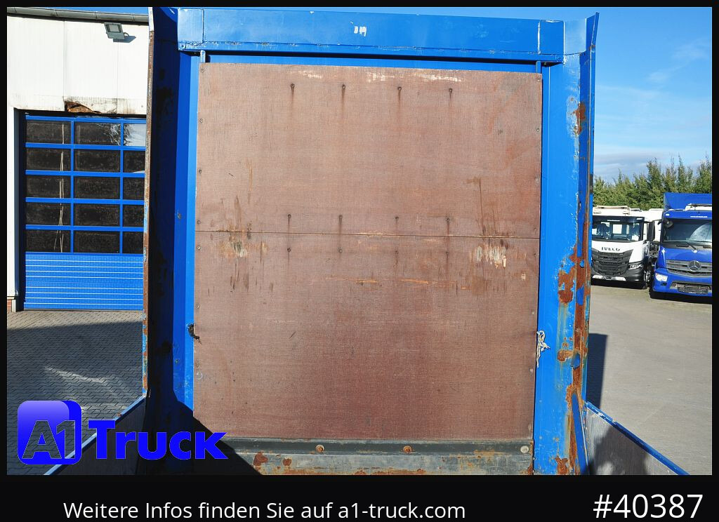 KRONE Mega, Pritsche, 1 Vorbesitzer, TÜV 01-2026, Staplerhalterung - Semiremorcă platformă: Foto 5 KRONE Mega, Pritsche, 1 Vorbesitzer, TÜV 01-2026, Staplerhalterung - Semiremorcă platformă: Foto 5