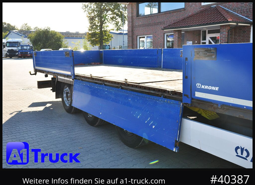 KRONE Mega, Pritsche, 1 Vorbesitzer, TÜV 01-2026, Staplerhalterung - Semiremorcă platformă: Foto 2 KRONE Mega, Pritsche, 1 Vorbesitzer, TÜV 01-2026, Staplerhalterung - Semiremorcă platformă: Foto 2