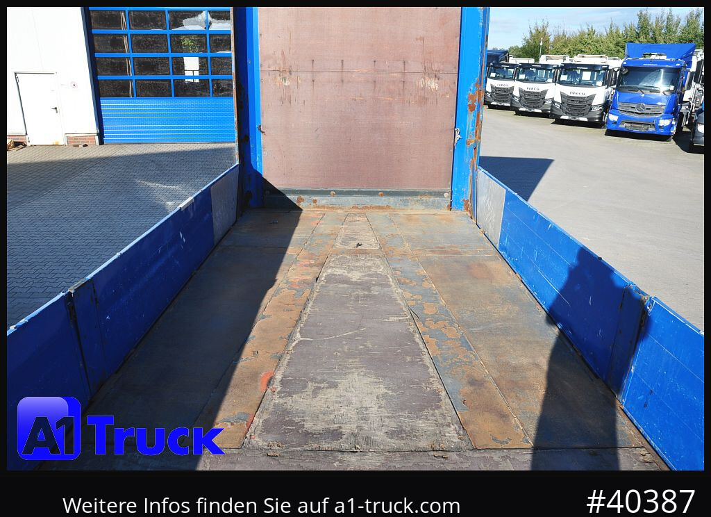 KRONE Mega, Pritsche, 1 Vorbesitzer, TÜV 01-2026, Staplerhalterung - Semiremorcă platformă: Foto 4 KRONE Mega, Pritsche, 1 Vorbesitzer, TÜV 01-2026, Staplerhalterung - Semiremorcă platformă: Foto 4