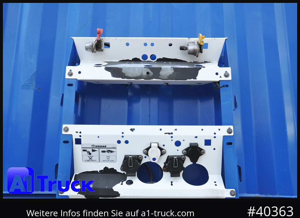 KRONE Megatrailer, Plateau, Liftachse, Staplerhalterung, - Semiremorcă platformă: Foto 5 KRONE Megatrailer, Plateau, Liftachse, Staplerhalterung, - Semiremorcă platformă: Foto 5