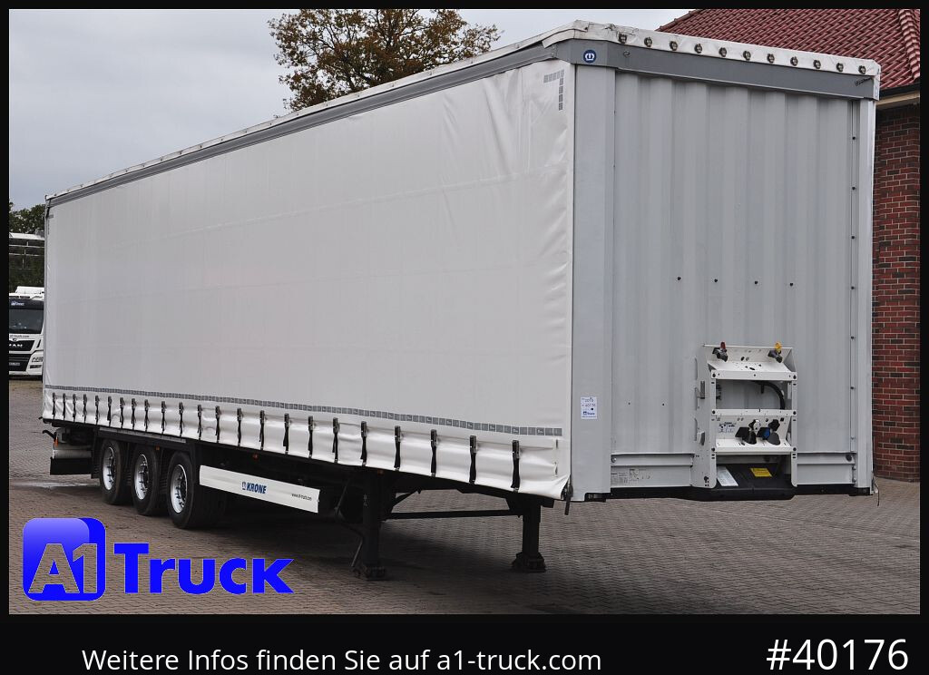 KRONE SD, Mega, neue Plane, Code XL, TÜV 11/2026 - Semiremorcă prelată: Foto 1 KRONE SD, Mega, neue Plane, Code XL, TÜV 11/2026 - Semiremorcă prelată: Foto 1