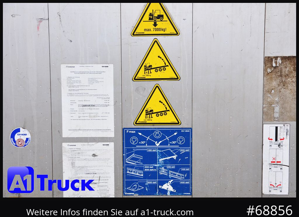 KRONE SD, Standard Tautliner, Alufelgen, Getränke, VDI 2700 - Semiremorcă prelată: Foto 3 KRONE SD, Standard Tautliner, Alufelgen, Getränke, VDI 2700 - Semiremorcă prelată: Foto 3