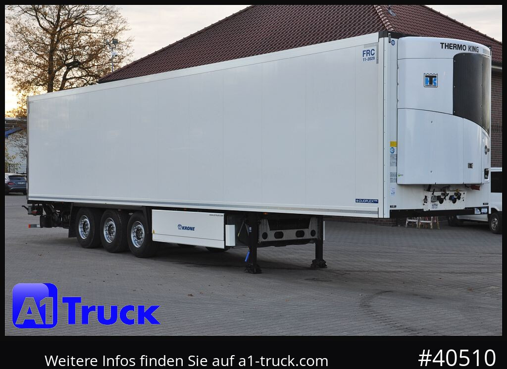KRONE SD, TK SLX 300, LBW +Türen, 121 Bstd. - Semiremorcă frigider: Foto 1 KRONE SD, TK SLX 300, LBW +Türen, 121 Bstd. - Semiremorcă frigider: Foto 1