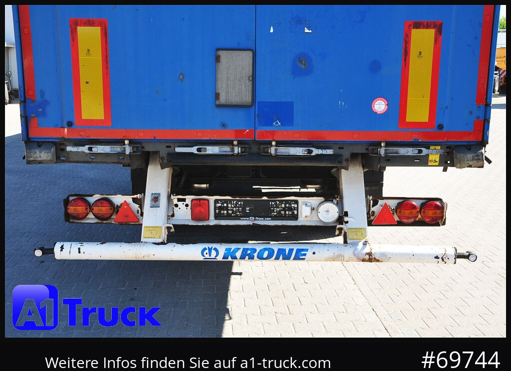 KRONE SD Tautliner, Code XL, BPW, Rahmen ist gut - Semiremorcă prelată: Foto 5 KRONE SD Tautliner, Code XL, BPW, Rahmen ist gut - Semiremorcă prelată: Foto 5