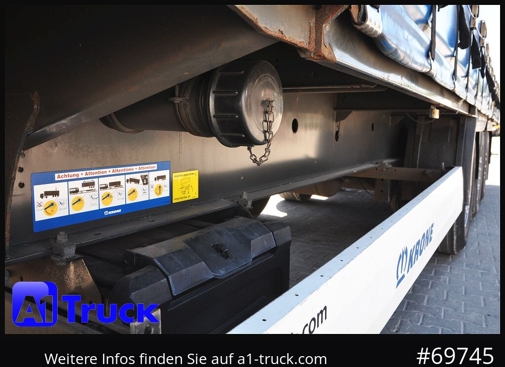 KRONE SD Tautliner, Code XL, BPW, der Rahmen ist gut. - Semiremorcă prelată: Foto 4 KRONE SD Tautliner, Code XL, BPW, der Rahmen ist gut. - Semiremorcă prelată: Foto 4