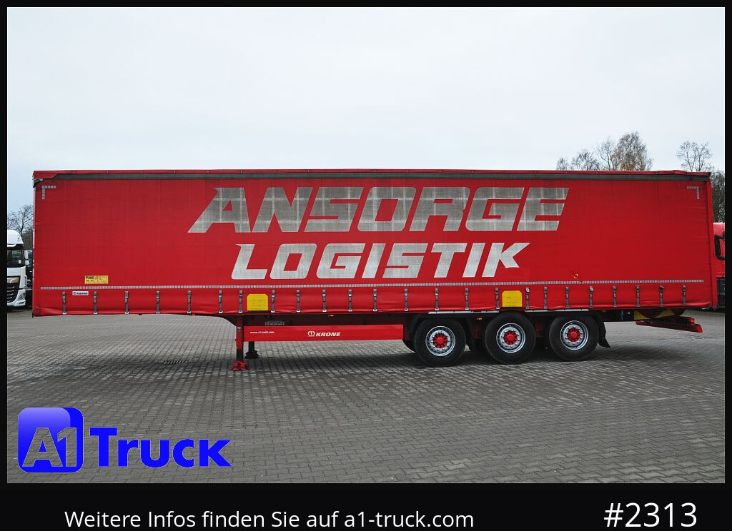 Semiremorcă prelată KRONE SD Tautliner, Joloda, Paper, guter Zustand, 1 Vorbesitzer: Foto 14 Semiremorcă prelată KRONE SD Tautliner, Joloda, Paper, guter Zustand, 1 Vorbesitzer: Foto 14