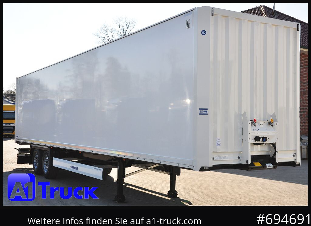 KRONE SZ 2 achs Koffer, Code XL, VDI 2700, SOFORT - Semiremorcă furgon: Foto 1 KRONE SZ 2 achs Koffer, Code XL, VDI 2700, SOFORT - Semiremorcă furgon: Foto 1