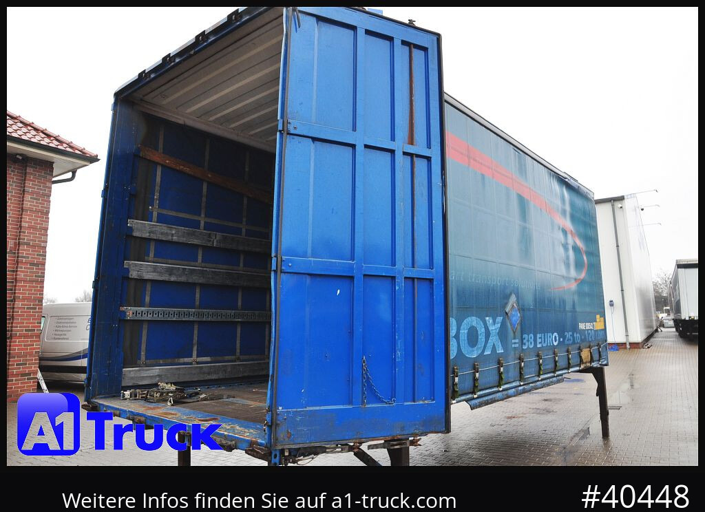 KRONE Wechselbrücke Jumbo BDF 7,82 - Caroserie cu prelata: Foto 2 KRONE Wechselbrücke Jumbo BDF 7,82 - Caroserie cu prelata: Foto 2