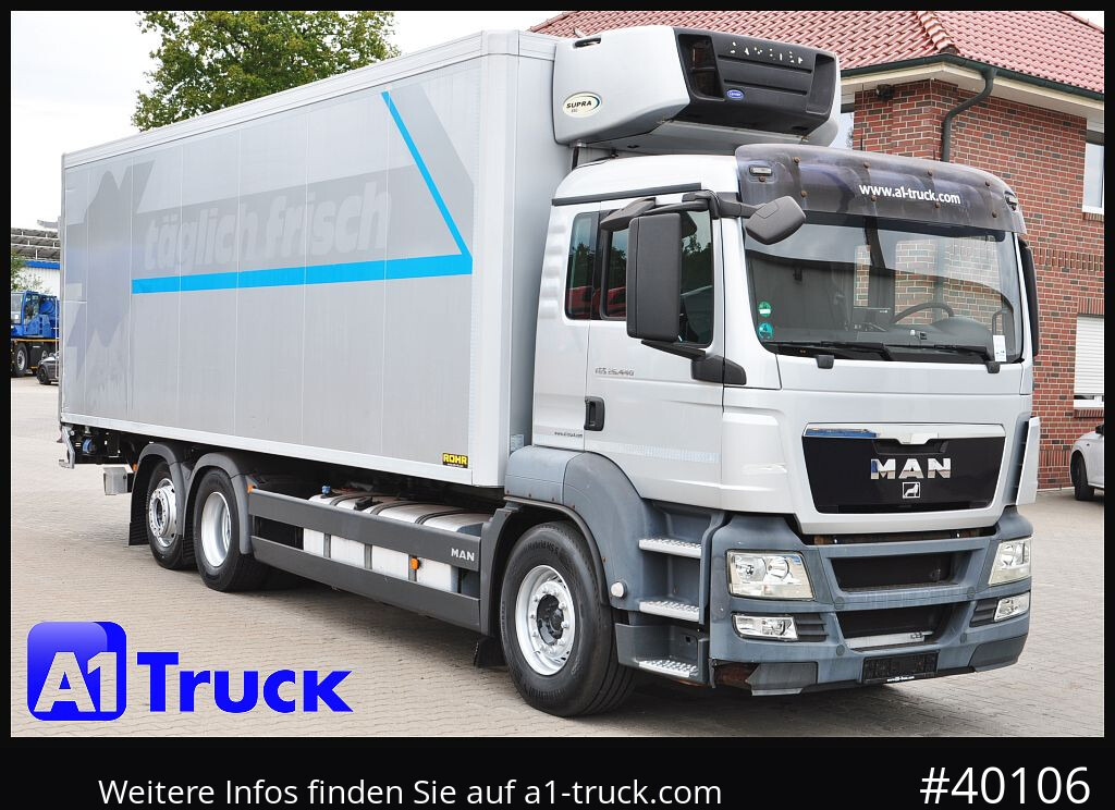 MAN TGS 26.440, Carrier 850 Rolltor+ LBW, Lift - Camion frigider: Foto 1 MAN TGS 26.440, Carrier 850 Rolltor+ LBW, Lift - Camion frigider: Foto 1