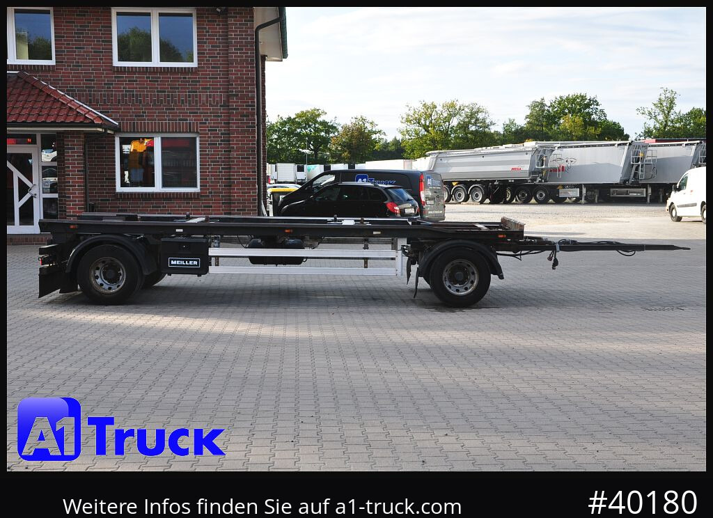 MEILLER MG 18 ZL 5.0, Scheibenbremse, Luft. - Remorcă abroll/ Skiploader: Foto 1 MEILLER MG 18 ZL 5.0, Scheibenbremse, Luft. - Remorcă abroll/ Skiploader: Foto 1