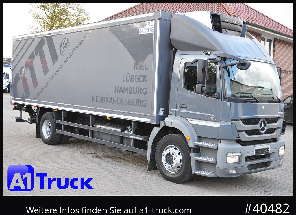 MERCEDES-BENZ 1824 LL Carrier 950 Mt, 3 Kammern, Automatik - Camion frigider: Foto 1 MERCEDES-BENZ 1824 LL Carrier 950 Mt, 3 Kammern, Automatik - Camion frigider: Foto 1